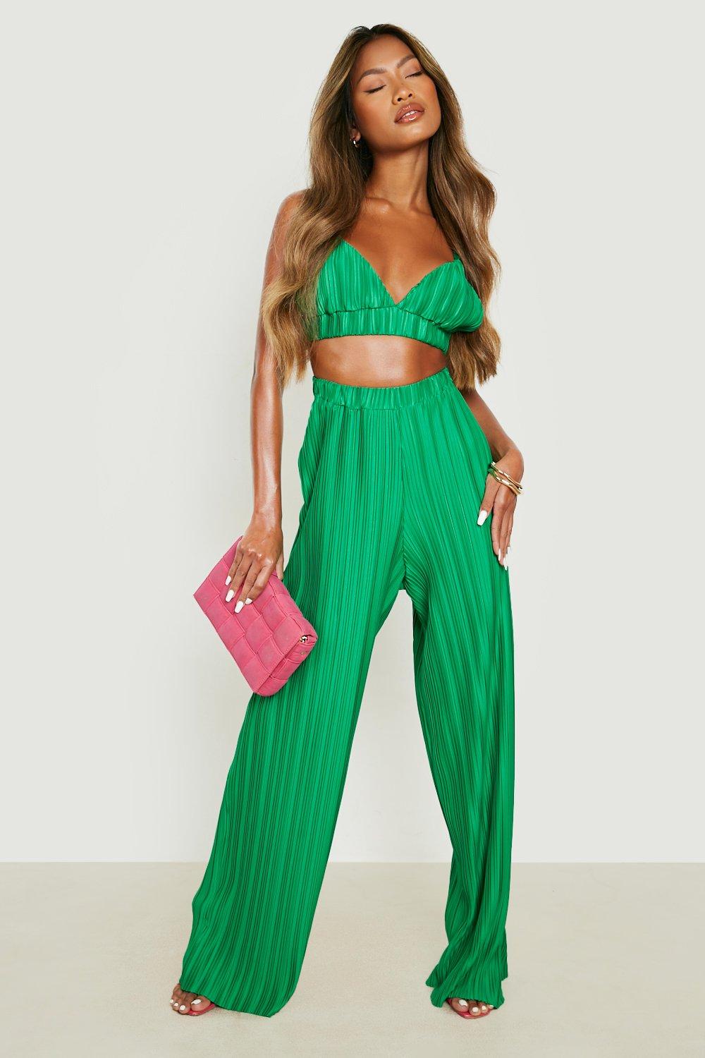 Boohoo hot sale palazzo trousers